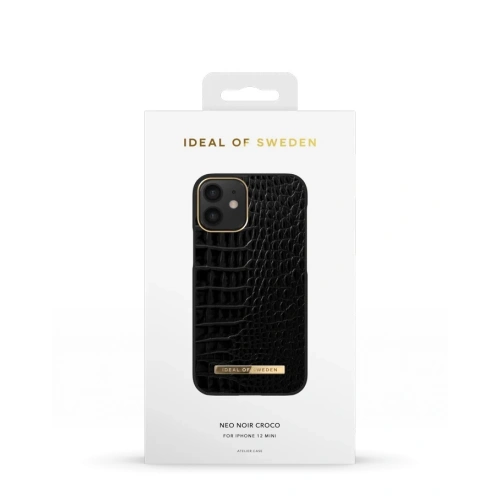 Kup iDeal of Sweden Apple Tasche Atelier iPhone 12 mini (Neo Noir Croco) - IDS393NEONOICRO - {ean13} - Sklep Home Screen