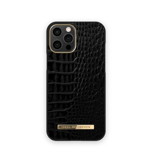 Kup iDeal of Sweden Apple Tasche Atelier iPhone 12 Pro Max (Neo Noir Kroko) - IDS395NEONOICRO - {ean13} - Sklep Home Screen