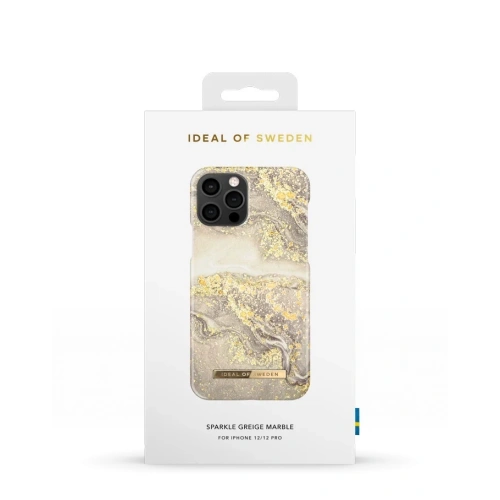 Kup iDeal of Sweden Apple Tasche Fashion iPhone 12/12 Pro (Sparkle Greige Marble) - IDS340SPAGREMRB - {ean13} - Sklep Home Screen