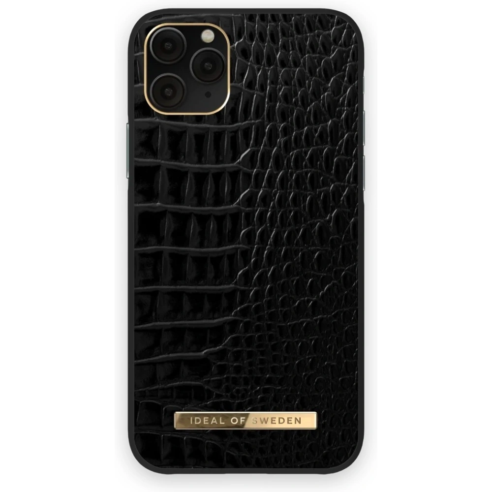 Etui iDeal of Sweden Atelier Apple iPhone 11 Pro/XS/X (Neo Noir Croco)