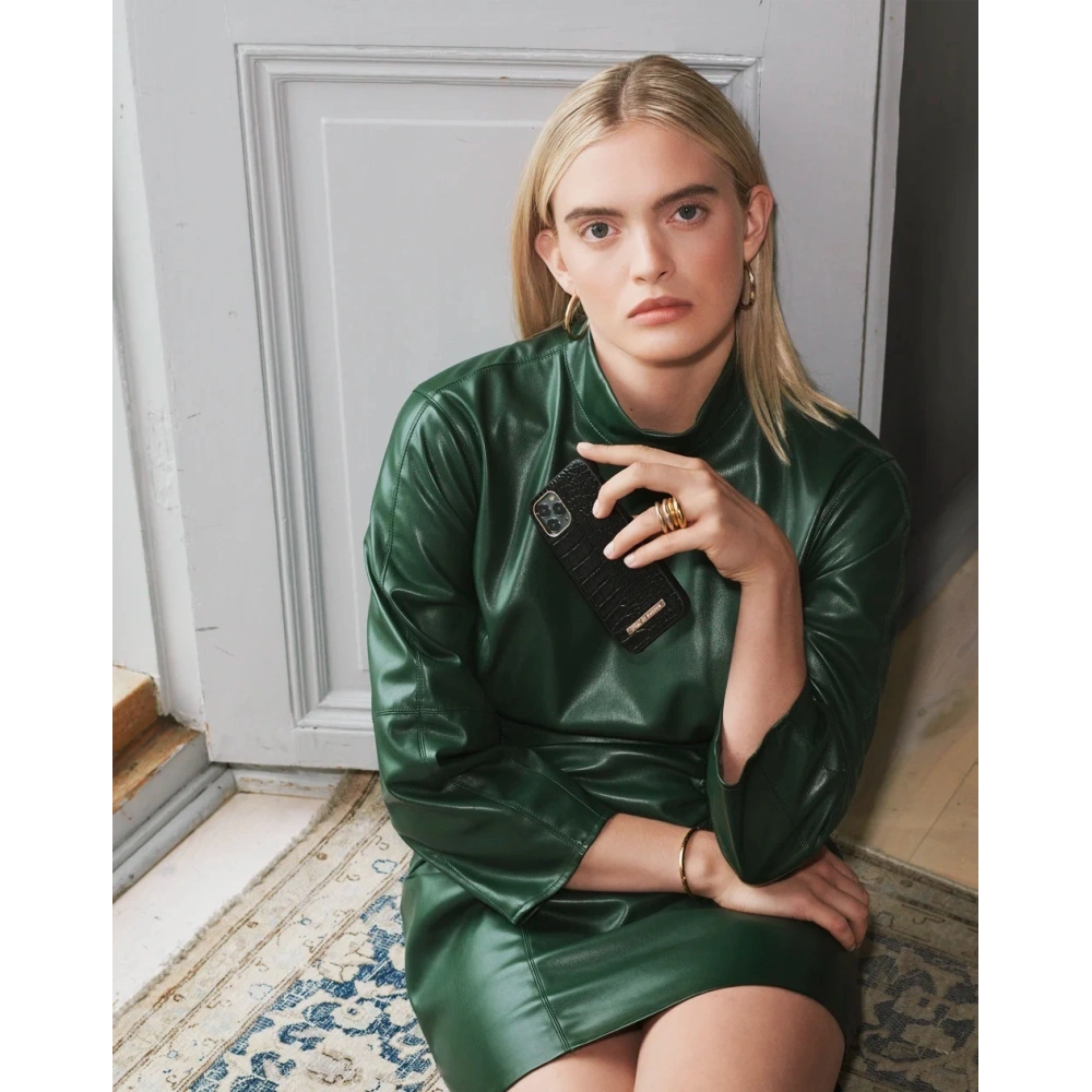 Etui iDeal of Sweden Atelier Apple iPhone 11 Pro/XS/X (Neo Noir Croco)