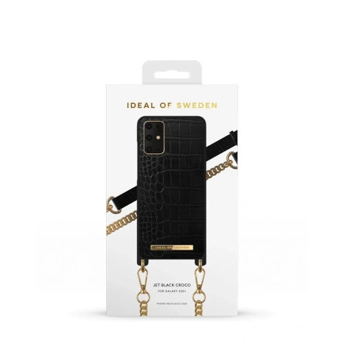 Kup iDeal of Sweden Samsung Case Halskette Galaxy S20+ Plus (Jet Black Croco) - IDS367JETBLKCRO - {ean13} - Sklep Home Screen