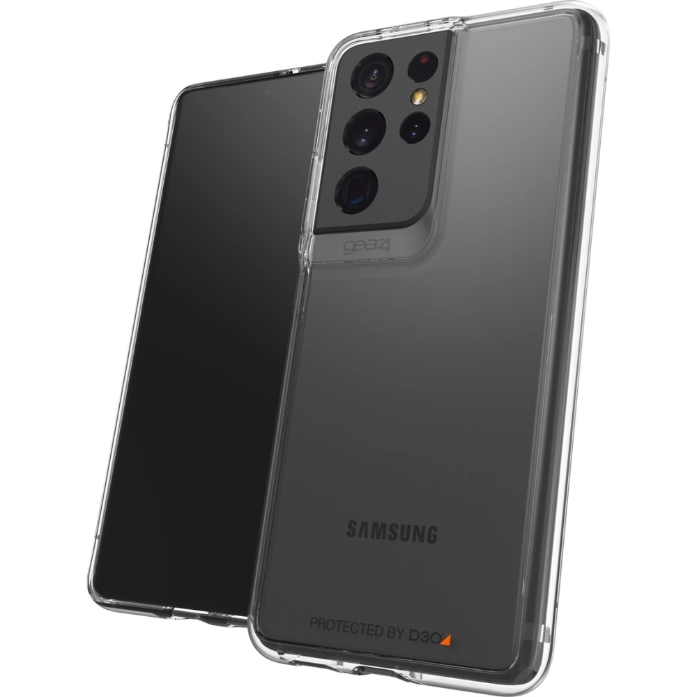 Etui z powłoką antybakteryjną GEAR4 Crystal Palace Samsung Galaxy S21+ Plus (przezroczysta)