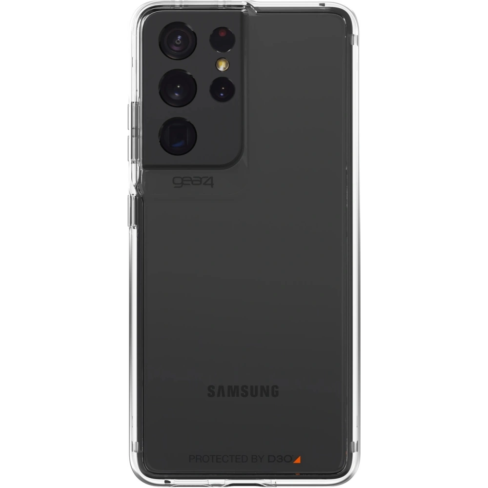 Etui z powłoką antybakteryjną GEAR4 Crystal Palace Samsung Galaxy S21+ Plus (przezroczysta)