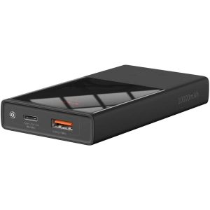 Powerbank Baseus Super Mini, 10000mAh, USB + USB-C, SCP, QC 3.0, PD, 22.5W (czarny)