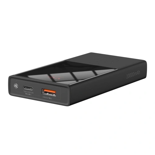Kup Powerbank Baseus Super Mini, 10000mAh, USB + USB-C, SCP, QC 3.0, PD, 22.5W (černý) - BSU2042BLK - {ean13} - Sklep Home Screen