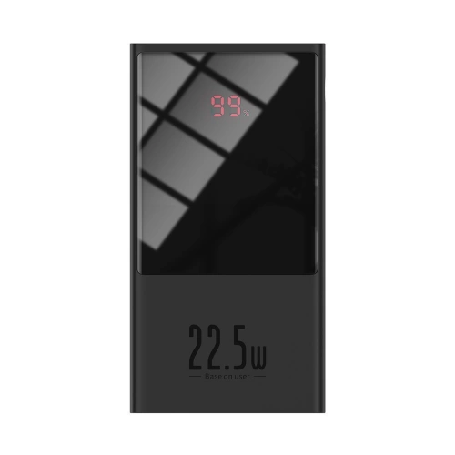 Kup Powerbank Baseus Super Mini, 10000mAh, USB + USB-C, SCP, QC 3.0, PD, 22.5W (černý) - BSU2042BLK - {ean13} - Sklep Home Screen