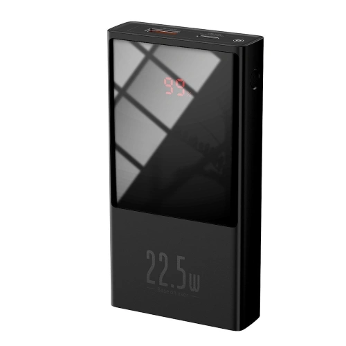 Kup Powerbank Baseus Super Mini, 10000mAh, USB + USB-C, SCP, QC 3.0, PD, 22.5W (černý) - BSU2042BLK - {ean13} - Sklep Home Screen