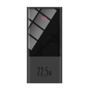 Powerbank Baseus Super Mini, 20000mAh, USB + USB-C, SCP, QC 3.0, PD, 22.5W (czarny)