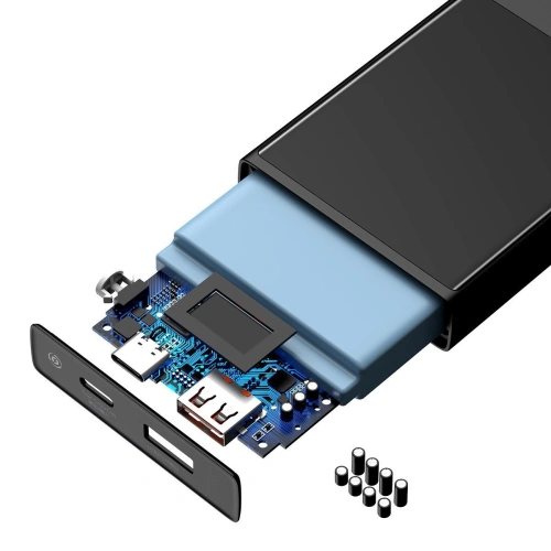 Kup Powerbank Baseus Super Mini, 20000mAh, USB + USB-C, SCP, QC 3.0, PD, 22.5W (černý) - BSU2043BLK - {ean13} - Sklep Home Screen