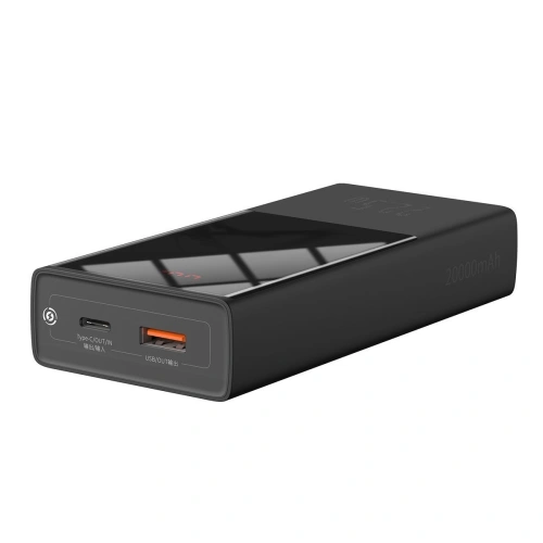 Kup Powerbank Baseus Super Mini, 20000mAh, USB + USB-C, SCP, QC 3.0, PD, 22.5W (černý) - BSU2043BLK - {ean13} - Sklep Home Screen