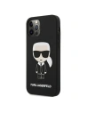 Kup Karl Lagerfeld Apple Tasche KLHCP12LSLFKBK iPhone 12 Pro Max Hartschale schwarz/schwarz Silikon Iconic - KLD468BLK - {ean13} - Sklep Home Screen