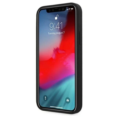 Kup Karl Lagerfeld Apple Tasche KLHCP12LSLFKBK iPhone 12 Pro Max Hartschale schwarz/schwarz Silikon Iconic - KLD468BLK - {ean13} - Sklep Home Screen