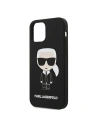 Kup Etui Karl Lagerfeld KLHCP12LSLFKBK Apple iPhone 12 Pro Max hardcase negru/black Silicone Iconic - KLD468BLK - {ean13} - Sklep Home Screen