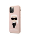 Kup Karl Lagerfeld Apple Tasche KLHCP12LSLFKPI iPhone 12 Pro Max Hartschale hellrosa/hellrosa Silikon Iconic - KLD469PNK - {ean13} - Sklep Home Screen