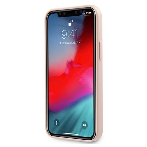 Kup Karl Lagerfeld Apple Tasche KLHCP12LSLFKPI iPhone 12 Pro Max Hartschale hellrosa/hellrosa Silikon Iconic - KLD469PNK - {ean13} - Sklep Home Screen