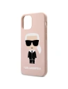 Kup Karl Lagerfeld Apple Tasche KLHCP12LSLFKPI iPhone 12 Pro Max Hartschale hellrosa/hellrosa Silikon Iconic - KLD469PNK - {ean13} - Sklep Home Screen