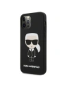 Kup Etui Karl Lagerfeld KLHCP12MSLFKBK Apple iPhone 12/12 Pro hardcase negru/black Silicone Iconic - KLD471BLK - {ean13} - Sklep Home Screen