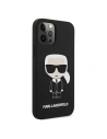 Kup Etui Karl Lagerfeld KLHCP12MSLFKBK Apple iPhone 12/12 Pro hardcase negru/black Silicone Iconic - KLD471BLK - {ean13} - Sklep Home Screen