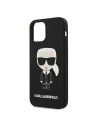 Kup Etui Karl Lagerfeld KLHCP12MSLFKBK Apple iPhone 12/12 Pro hardcase negru/black Silicone Iconic - KLD471BLK - {ean13} - Sklep Home Screen