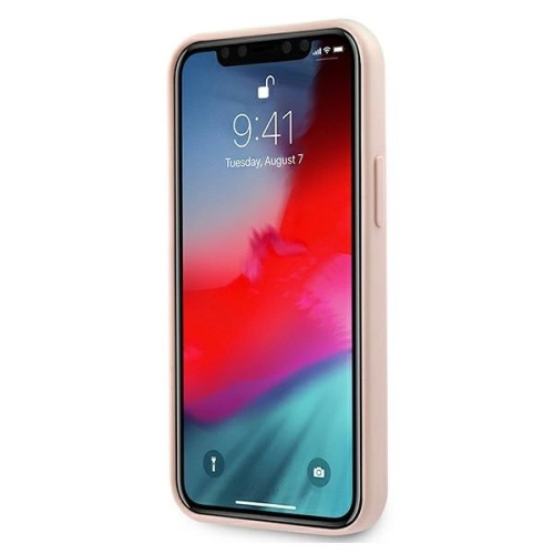 Kup Etui Karl Lagerfeld KLHCP12MSLFKPI Apple iPhone 12/12 Pro hardcase roz pale/roz deschis Silicone Iconic - KLD472PNK - {ean13} - Sklep Home Screen