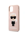Kup Etui Karl Lagerfeld KLHCP12MSLFKPI Apple iPhone 12/12 Pro hardcase roz pale/roz deschis Silicone Iconic - KLD472PNK - {ean13} - Sklep Home Screen