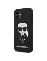 Kup Etui Karl Lagerfeld KLHCP12SSLFKBK Apple iPhone 12 mini hardcase černý/black Silicone Iconic - KLD473BLK - {ean13} - Sklep Home Screen