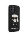 Kup Etui Karl Lagerfeld KLHCP12SSLFKBK Apple iPhone 12 mini hardcase černý/black Silicone Iconic - KLD473BLK - {ean13} - Sklep Home Screen
