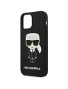 Kup Etui Karl Lagerfeld KLHCP12SSLFKBK Apple iPhone 12 mini hardcase černý/black Silicone Iconic - KLD473BLK - {ean13} - Sklep Home Screen