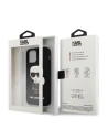 Kup Etui Karl Lagerfeld KLHCP12SSLFKBK Apple iPhone 12 mini hardcase černý/black Silicone Iconic - KLD473BLK - {ean13} - Sklep Home Screen