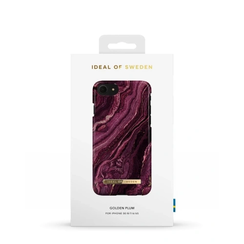 Kup Etui iDeal of Sweden Fashion Apple iPhone SE 2022/SE 2020/8/7 (Prună Aurie) - IDS399GLDPLU - {ean13} - Sklep Home Screen