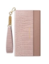 iDeal of Sweden Apple Tasche Clutch iPhone SE 2022/SE 2020/8/7 (Misty Rose Croco)