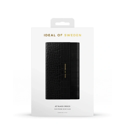 Kup Etui iDeal of Sweden Clutch Apple iPhone SE 2022/SE 2020/8/7 (Jet Black Croco) - IDS404JETBLKCRO - {ean13} - Sklep Home Screen