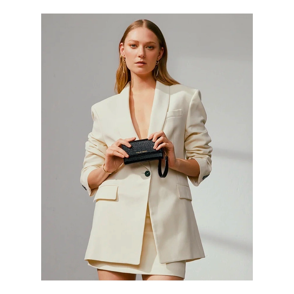 Etui iDeal of Sweden Clutch Apple iPhone 12 mini (Jet Black Croco)