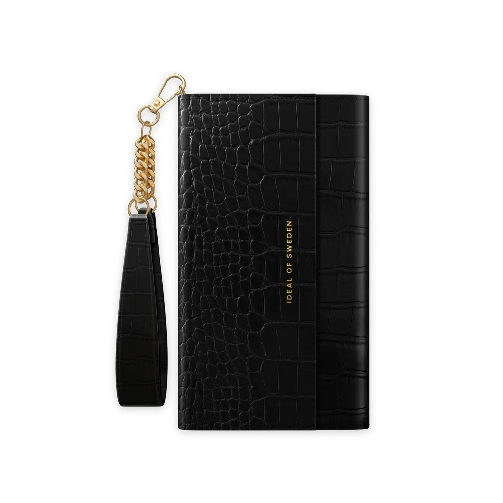 Etui iDeal of Sweden Clutch Apple iPhone 12 mini (Jet Black Croco)