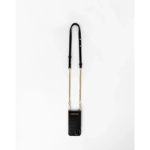 Buy iDeal of Sweden Necklace Apple iPhone 12/12 Pro (Jet Black Croco) - IDS410JETBLKCRO - {ean13} - Home Screen Store Europe