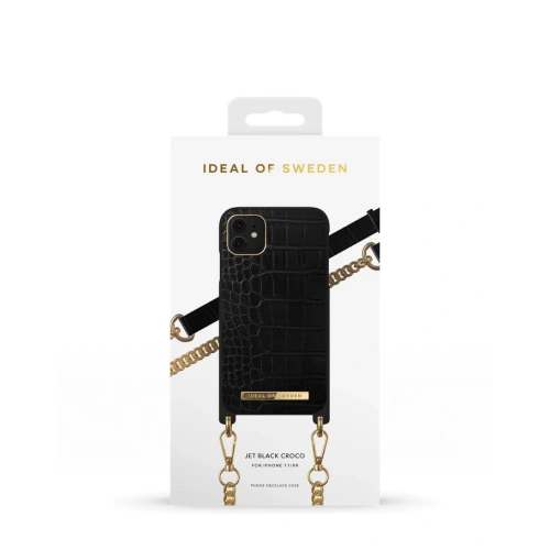 Kup iDeal of Sweden Apple Case Halskette iPhone 12/12 Pro (Jet Black Croco) - IDS410JETBLKCRO - {ean13} - Sklep Home Screen