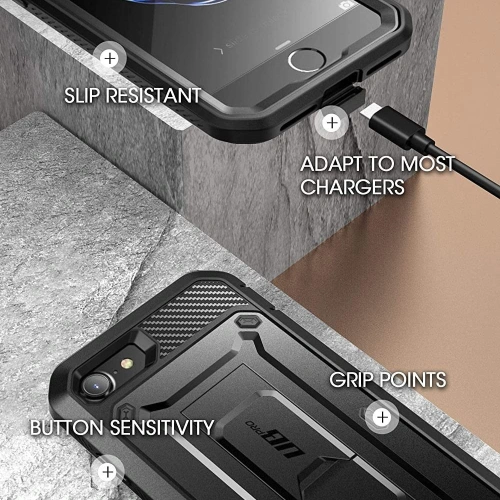 Kup Supcase Apple Tasche Unicorn Beetle Pro iPhone SE 2022/SE 2020/8/7 Schwarz - SPC156BLK - {ean13} - Sklep Home Screen