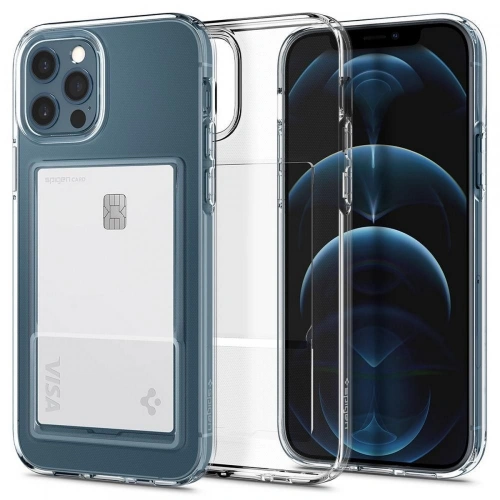 Kup Spigen Apple Case Kristallschlitz iPhone 12 Pro Max Kristallklar - SPN1516CL - {ean13} - Sklep Home Screen