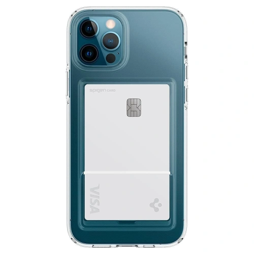 Kup Spigen Apple Case Kristallschlitz iPhone 12 Pro Max Kristallklar - SPN1516CL - {ean13} - Sklep Home Screen