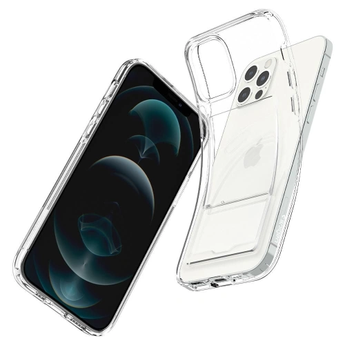 Kup Spigen Apple Case Kristallschlitz iPhone 12 Pro Max Kristallklar - SPN1516CL - {ean13} - Sklep Home Screen