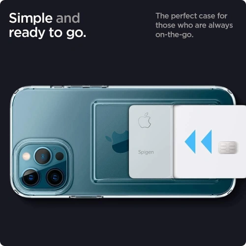 Kup Spigen Apple Case Kristallschlitz iPhone 12 Pro Max Kristallklar - SPN1516CL - {ean13} - Sklep Home Screen