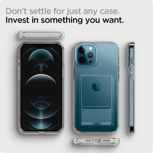 Buy Spigen Crystal Slot Apple iPhone 12/12 Pro Crystal Clear - SPN1517CL - {ean13} - Home Screen Store Europe