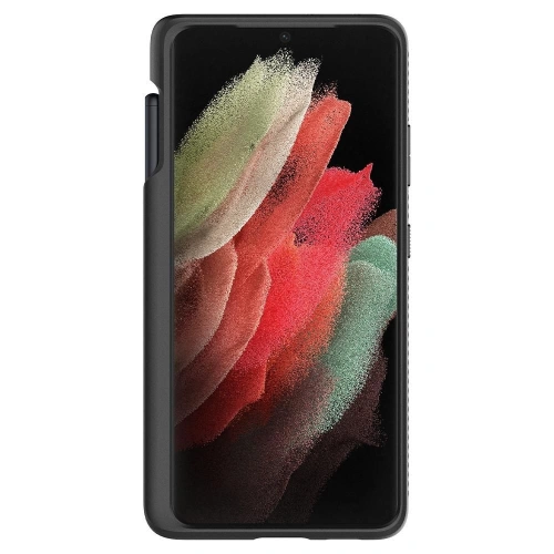 Kup Etui Spigen Liquid Air Pen Samsung Galaxy S21 Ultra Matte Black - SPN1520BLK - {ean13} - Sklep Home Screen