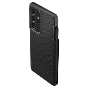 Buy Spigen Liquid Air Pen Samsung Galaxy S21 Ultra Matte Black - SPN1520BLK - {ean13} - Home Screen Store Europe