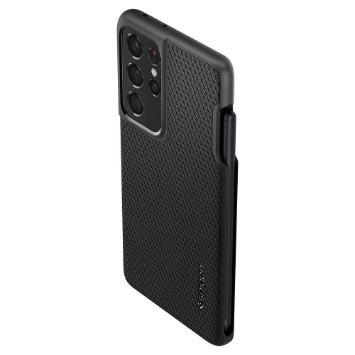 Kup Etui Spigen Liquid Air Pen Samsung Galaxy S21 Ultra Matte Black - SPN1520BLK - {ean13} - Sklep Home Screen