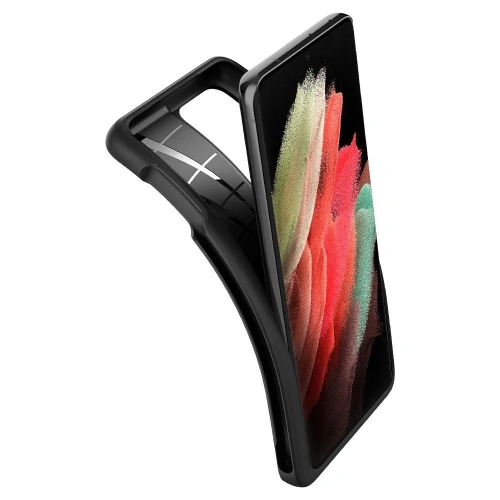 Kup Etui Spigen Liquid Air Pen Samsung Galaxy S21 Ultra Matte Black - SPN1520BLK - {ean13} - Sklep Home Screen