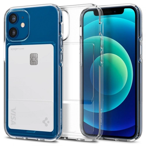 Buy Spigen Crystal Slot Apple iPhone 12 mini Crystal Clear - SPN1521CL - {ean13} - Home Screen Store Europe