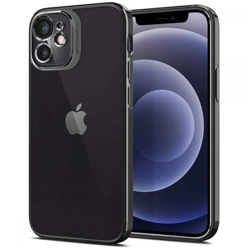 Kup Spigen Apple Tasche Optik Crystal iPhone 12 mini Chrom Grau - SPN1522GRY - {ean13} - Sklep Home Screen
