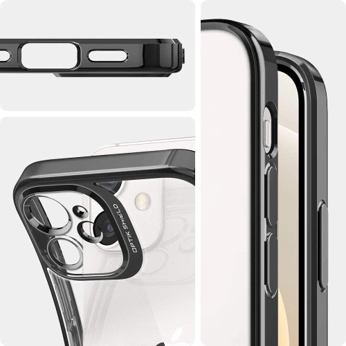 Kup Spigen Apple Tasche Optik Crystal iPhone 12 mini Chrom Grau - SPN1522GRY - {ean13} - Sklep Home Screen
